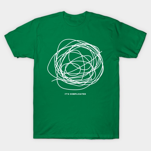 It's Complicated T-Shirt by TeeTee Design